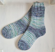 Handgestrickte 6-fach Socken