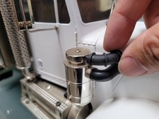 Pair Black Rubber Air Cleaner