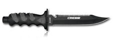 Cressi Giant Black 31 cm Tauchermesser Diving Divers Knife Tauchmesser