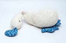 SIGIKID Ente Wule Gans Wulegans weiß blau Vintage 36 cm Frottee Stofftier