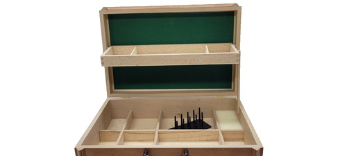 Schmuckbox nähkasten vintage - schmuckbox,