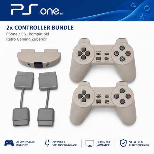 Ps1 controller set gamepad - set,