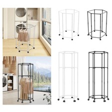 Wäscheständer Kleiderständer Trockenständer Garderobenständer Fahrbar auf