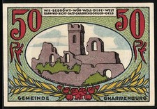 Notgeld Gnarrenburg, 50