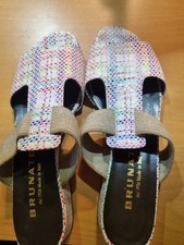 Brunate Sandaletten Neu Gr 39 Echtleder Bunt