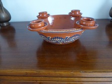 Alte Keramik Adventsschale