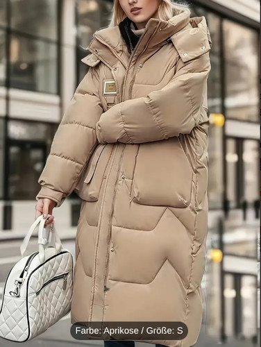 Damen winter dicke warme lange - dicke,