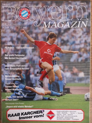 Fussball programmheft - fussball,