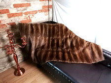 Echte Pelzdecke  Felldecke