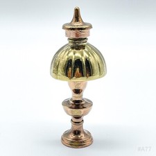 Vintage brass lamp figurine - vintage,