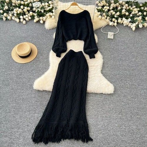 Kleid komplett damen anzug - kleid,