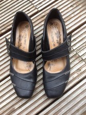 Damen Spangen-Pumps schwarz Absatz 3,5cm Größe 38 sun & shadow