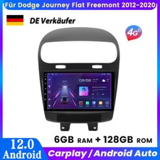 6+128G Für Dodge Journey Fiat Freemont 2012-2020 Carplay Autoradio GPS NAVI DAB+