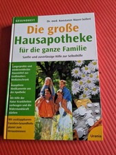 Buch"Die große Hausapotheke für die ganze Familie", Urania Verlag, eingebunden 