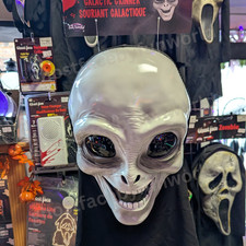 Smirking Alien Maske - Fun