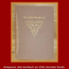 Antiquariat,altes Kochbuch um