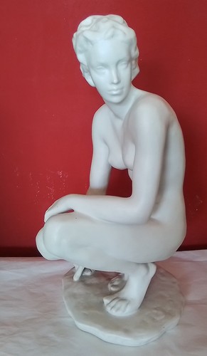 Rosenthal figur die hockende - die,