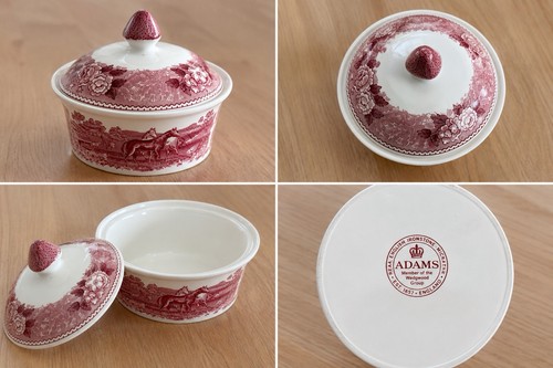 Adams zuckerdose keramik - zuckerdose,