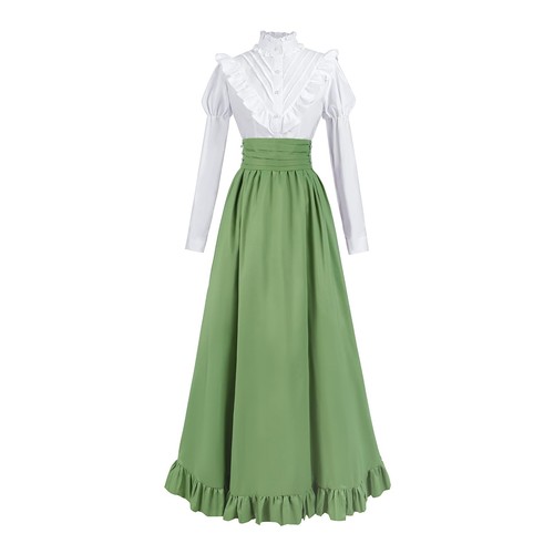 Viktorianisches kleid damen - kleid,