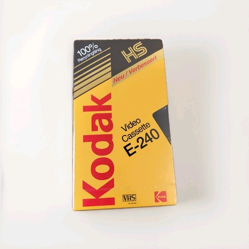 Kodak 240 vhs videokassette - kodak,
