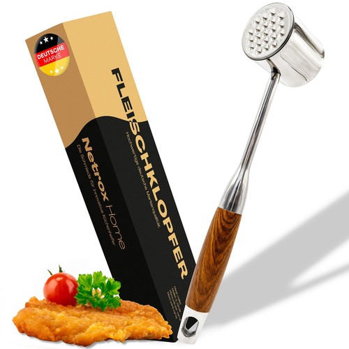 Fleischklopfer edelstahl - fleischklopfer,
