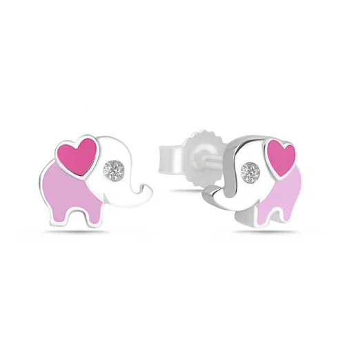 Ohrstecker elefant silber 925 - ohrstecker,