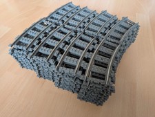 Lego 9V Schienen 80 Stück, Trafo, Netzteil und Anschlusskonvolut