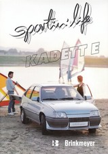 OPEL KADETT E BRINKMEYER Tuning Prospekt Brochure D