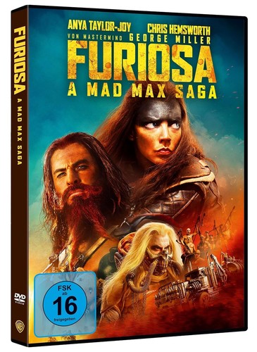 Furiosa mad max saga dvd - mad,