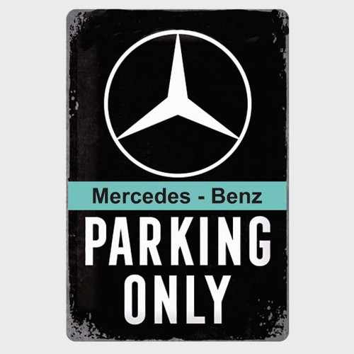 Blechschild mercedes benz - blechschild,