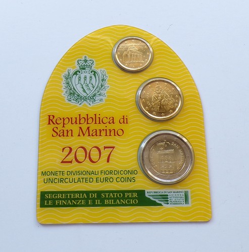 San marino coincard set 10 - set, ~