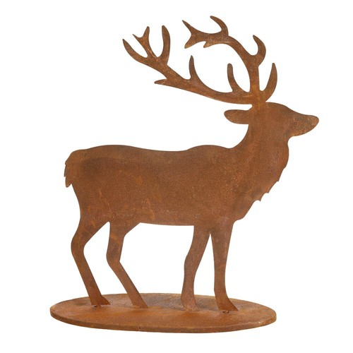 Gartendeko figur hirsch - gartendeko,