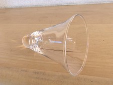 Glaseinsatz Ersatzglas konisch spitz für Kerzenständer Dm. 7 cm Höhe 10,5 cm