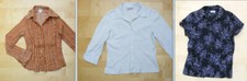 3 schöne Blusen Gr. S bzw. 34/36 im Set Konvolut Damenblusen Ashley Brooke Canda