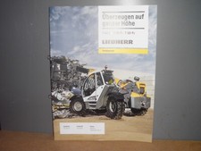 LIEBHERR TELESKOPLADER T46-7s/T55-7s/T60-9s  20 Seiten BROSCHÜRE 2023
