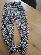 Damen Hose Leopardenmuster