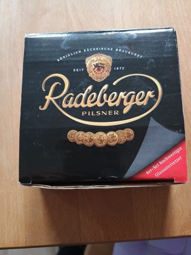 Radeberger glasuntersetzer - x,