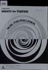 Sonata for timpani. Music for