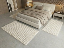 Bettumrandung Hochflor Teppich