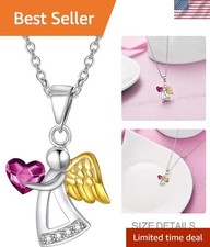 Schutzengel Kette Sterling