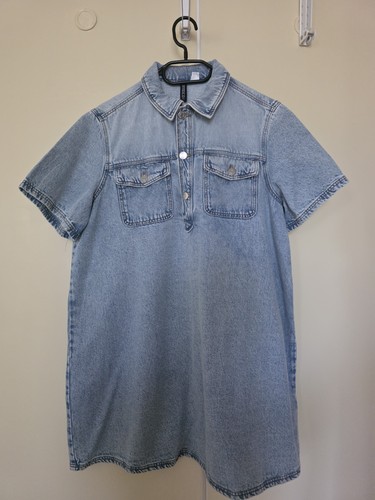 Damen jeanskleid größe m - h&m,