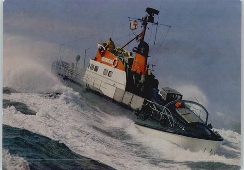 Rettungskreuzer auf