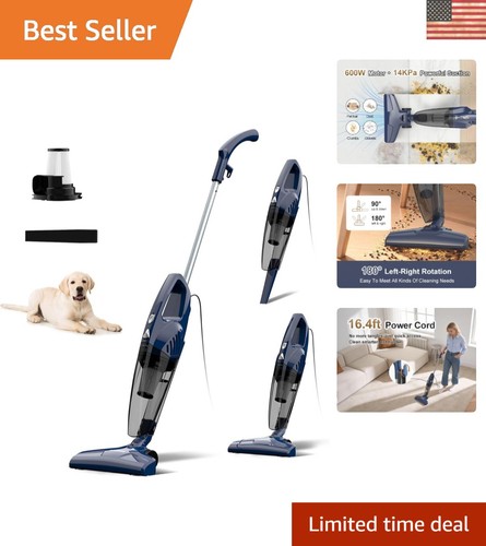 Versatile corded vacuum with - corded,