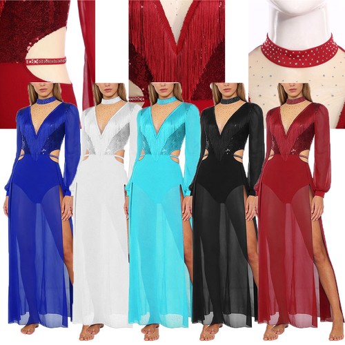 Damen body paillette kleid - damen,