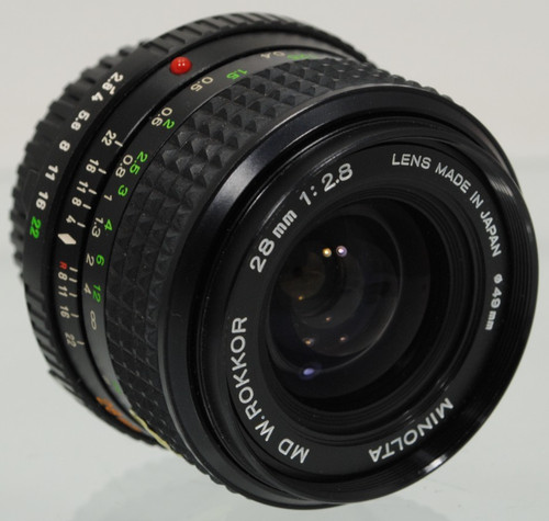 Minolta rokkor 28mm 2 - minolta, w.rokkor