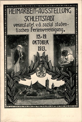 Gruss aus schlettstadt - ak,