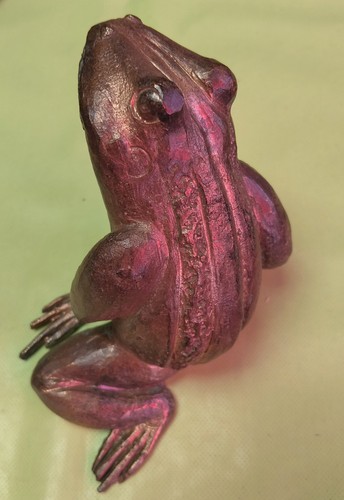 Bronzefigur frosch bronze - bronzefigur,