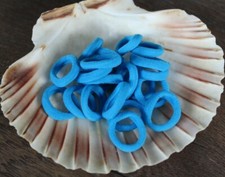 10 x Haargummi ø 2,5 cm Neonfarben Mix Kinder Farbwahl Zopf Haarband Frisur 