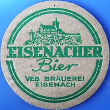 Alter Bierdeckel VEB Brauerei Eisenach um 1954