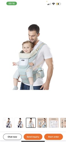 Babytrage babyhocker mit 6 - babytrage,